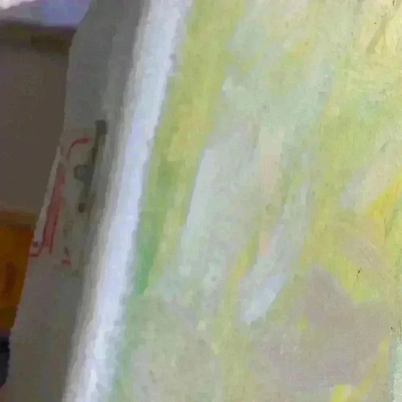 Original Handmade painting By Roy Austin Blonde girl with Flowers - Picture 9 of 12